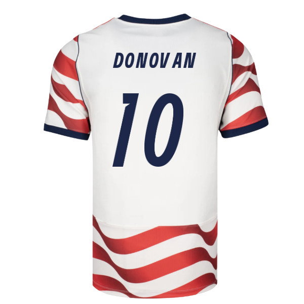 2026-2027 USA USMNT Match Home Authentic Jersey (Donovan 10)-SoccerKits Hub | Buy Soccer Jerseys Online